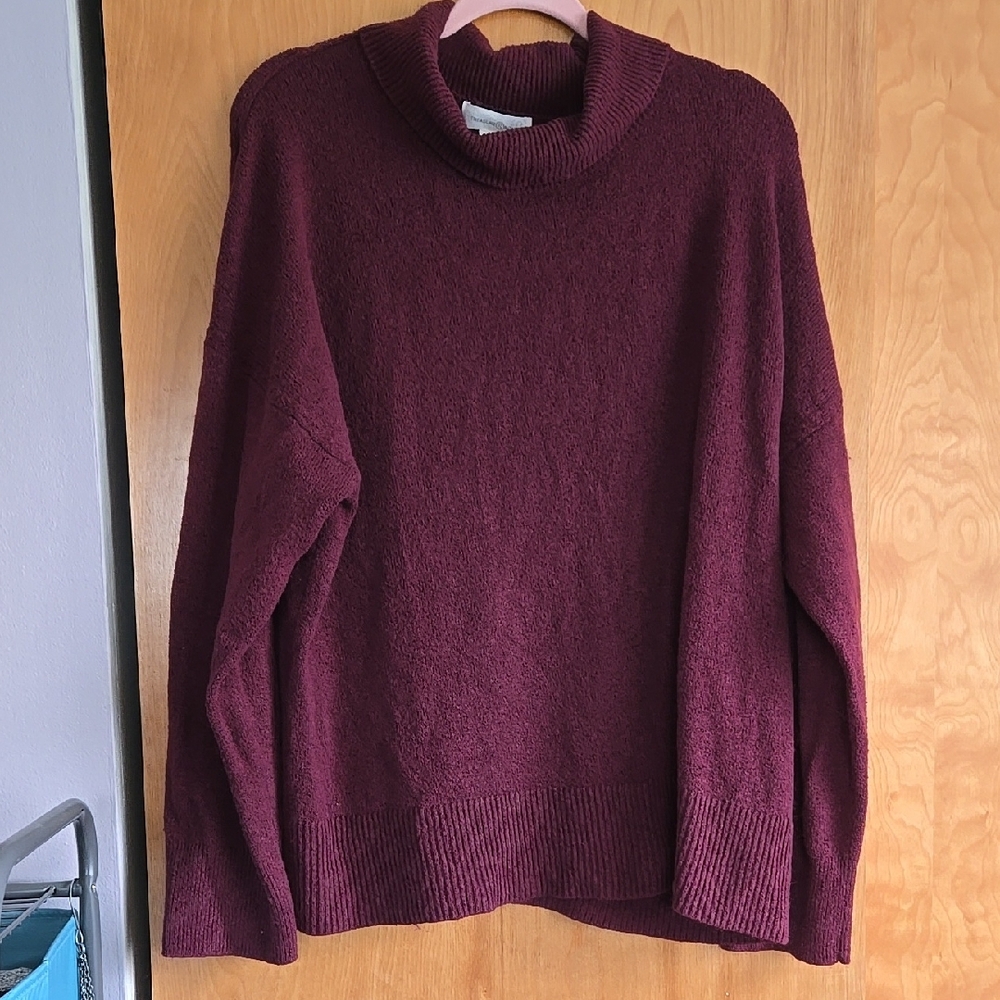 Women's Burgundy Sweater